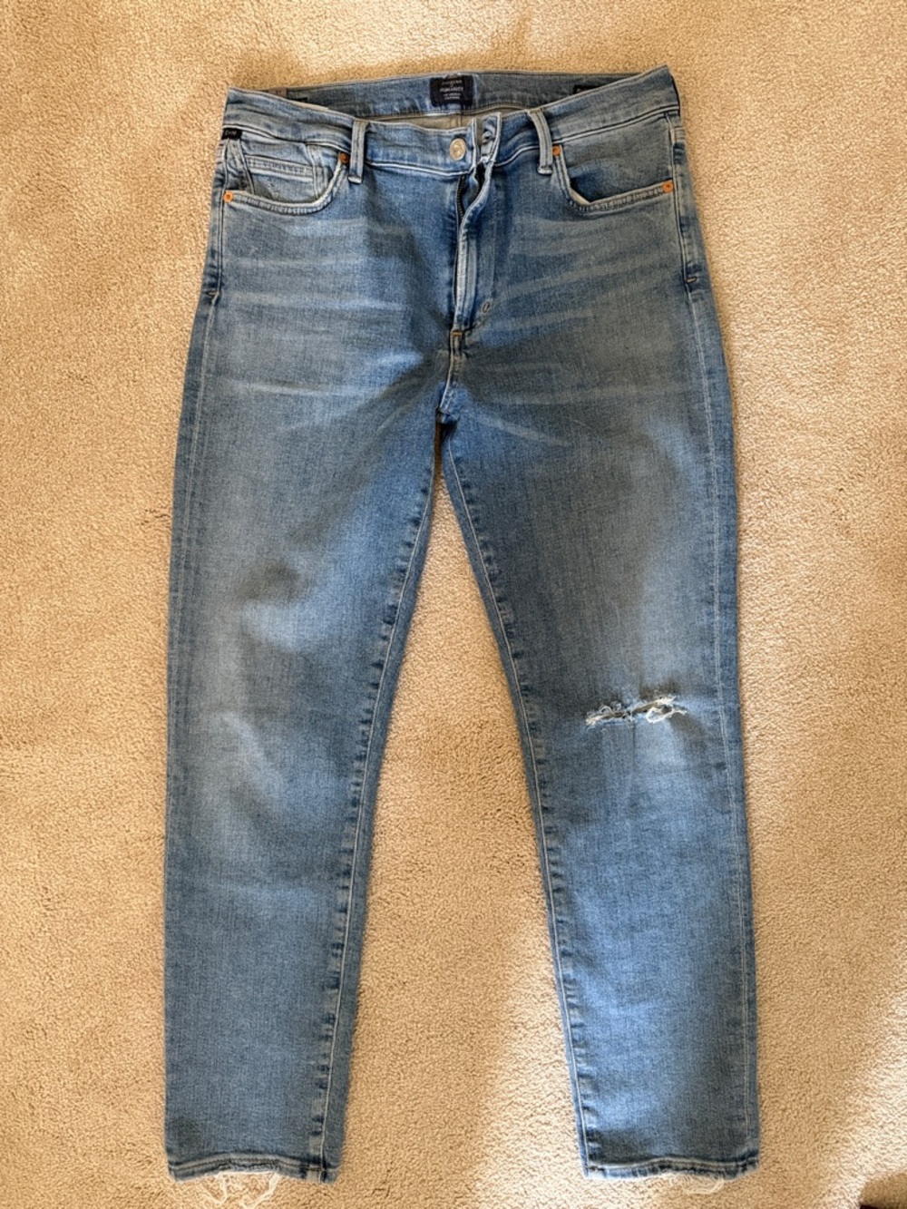 NWOT Citizens of Humanity Rocket Crop Mid rise jeans